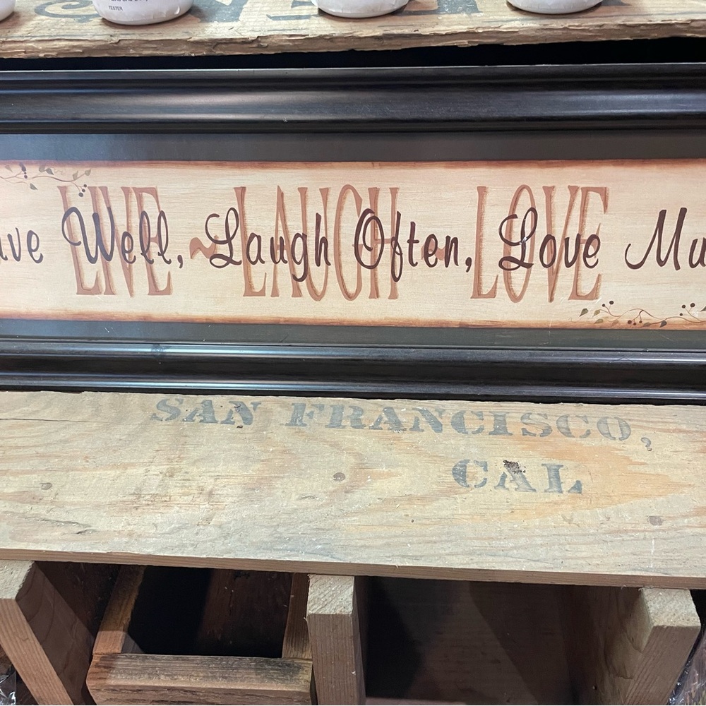 Live Laugh Love Wall Art